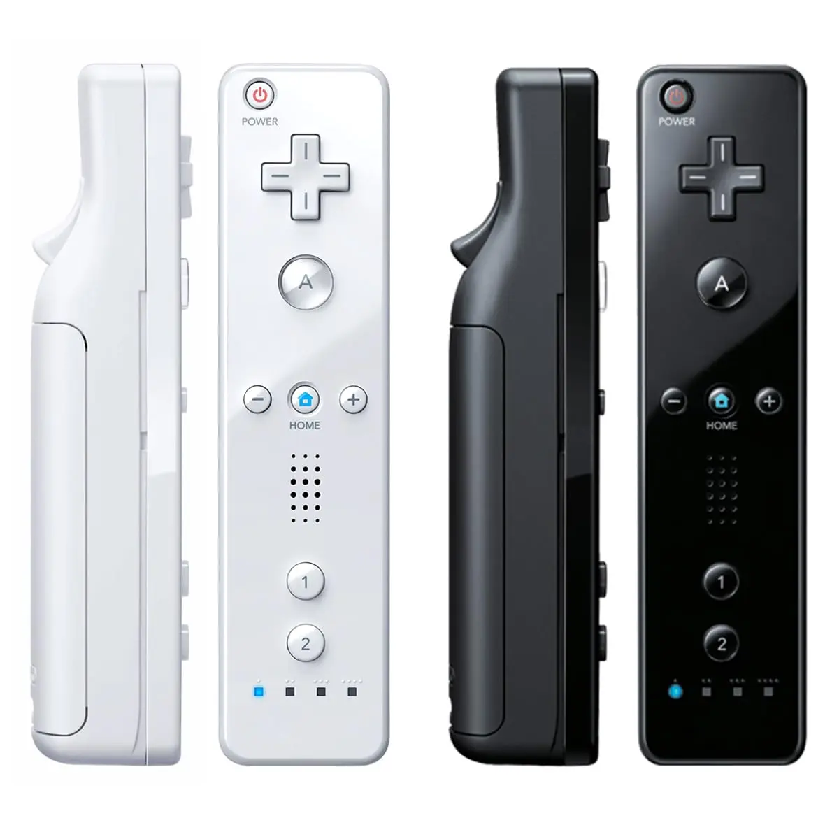 TIANHOO Remote Controller for Wii & Wii U | Precise Motion-Sensing, Wireless, 2 Pack with Silicone Case & Wrist Strap - view 2