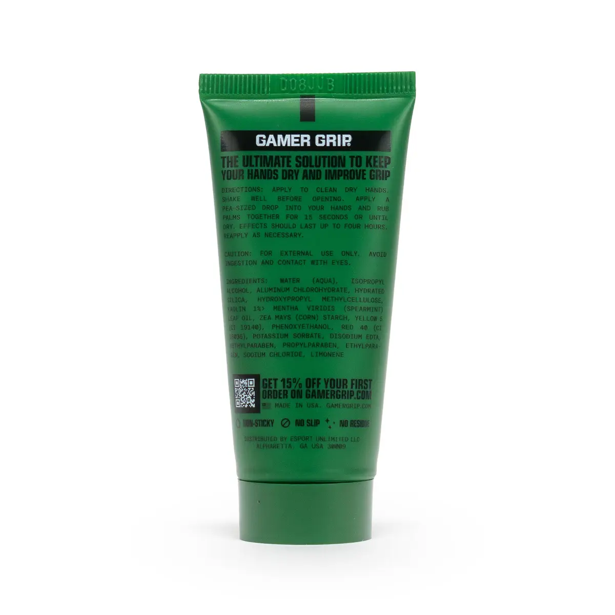 Gamer Grip Golf Hand Cream for Sweaty Hands, 29.5ml (1 Fl Oz) | Ultimate Grip Enhancer for Consistent Swings - view 2