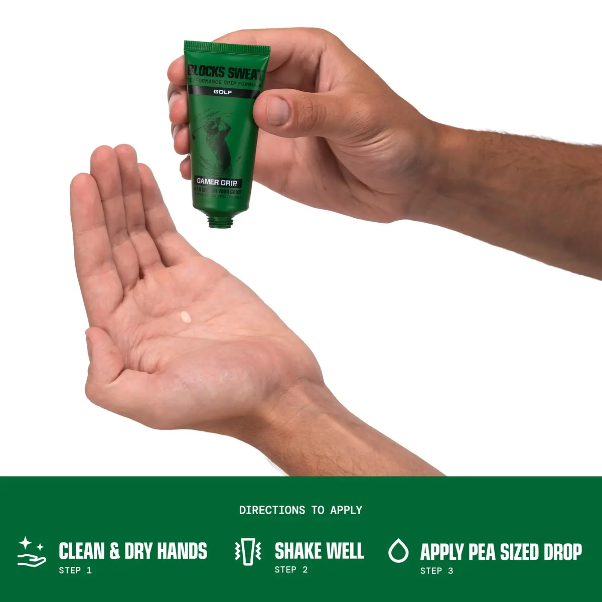 Gamer Grip Golf Hand Cream for Sweaty Hands, 29.5ml (1 Fl Oz) | Ultimate Grip Enhancer for Consistent Swings - view 3