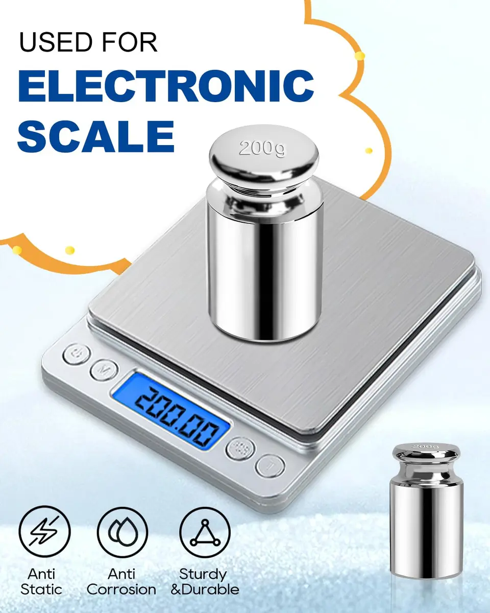 UCEC 200g Calibration Weight | High Accuracy -0.003g to +0.003g - view 5
