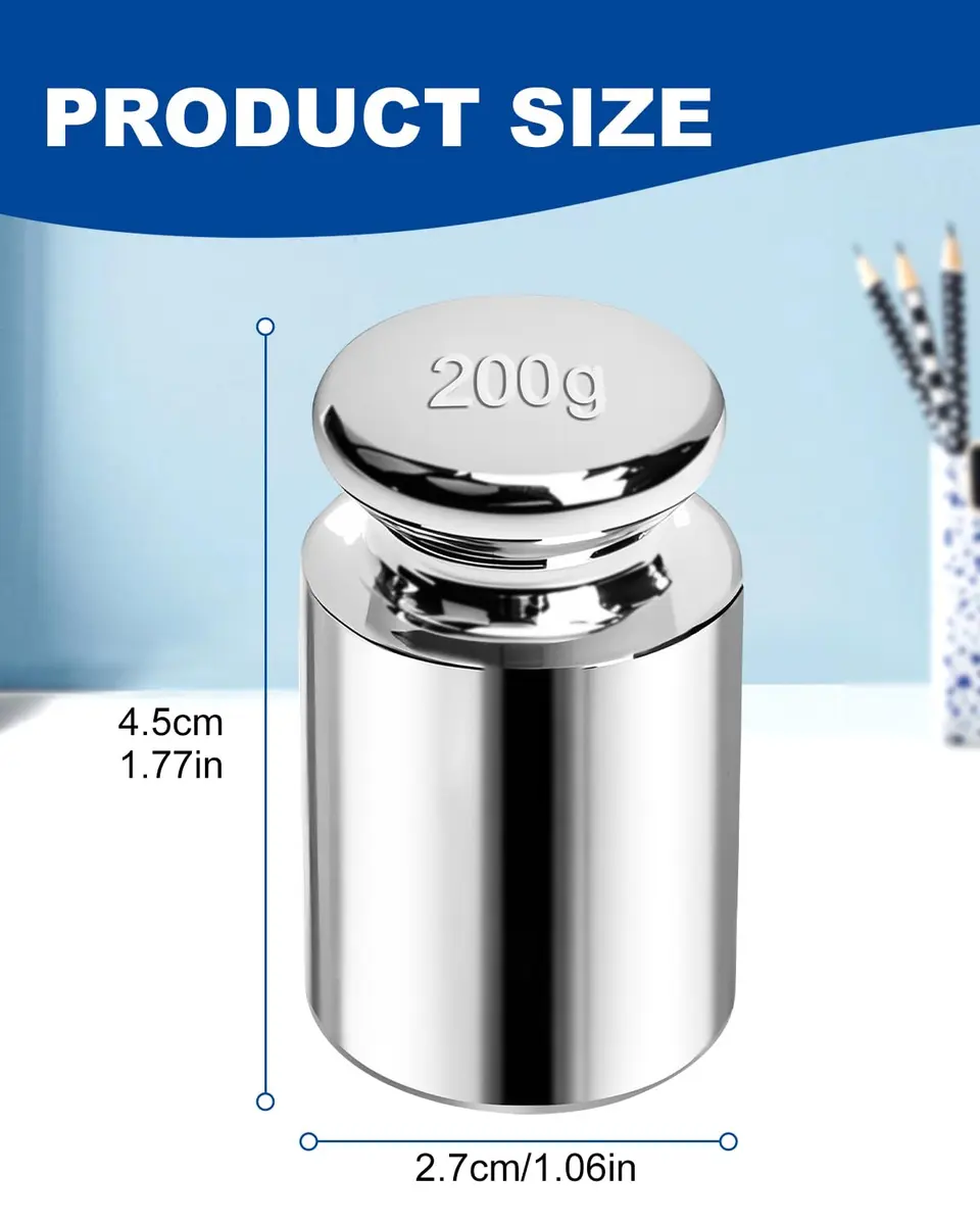 UCEC 200g Calibration Weight | High Accuracy -0.003g to +0.003g - view 7