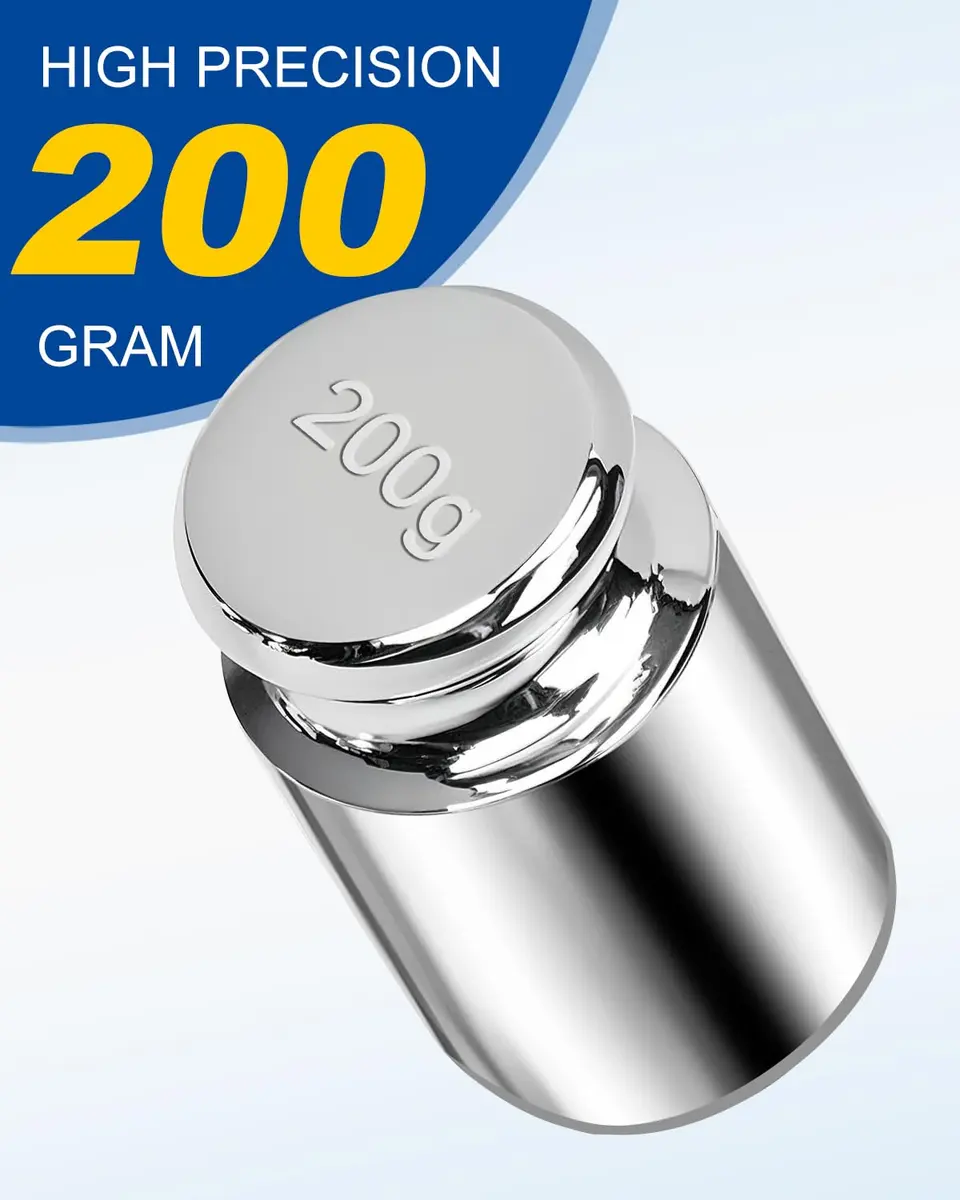 UCEC 200g Calibration Weight | High Accuracy -0.003g to +0.003g - view 2