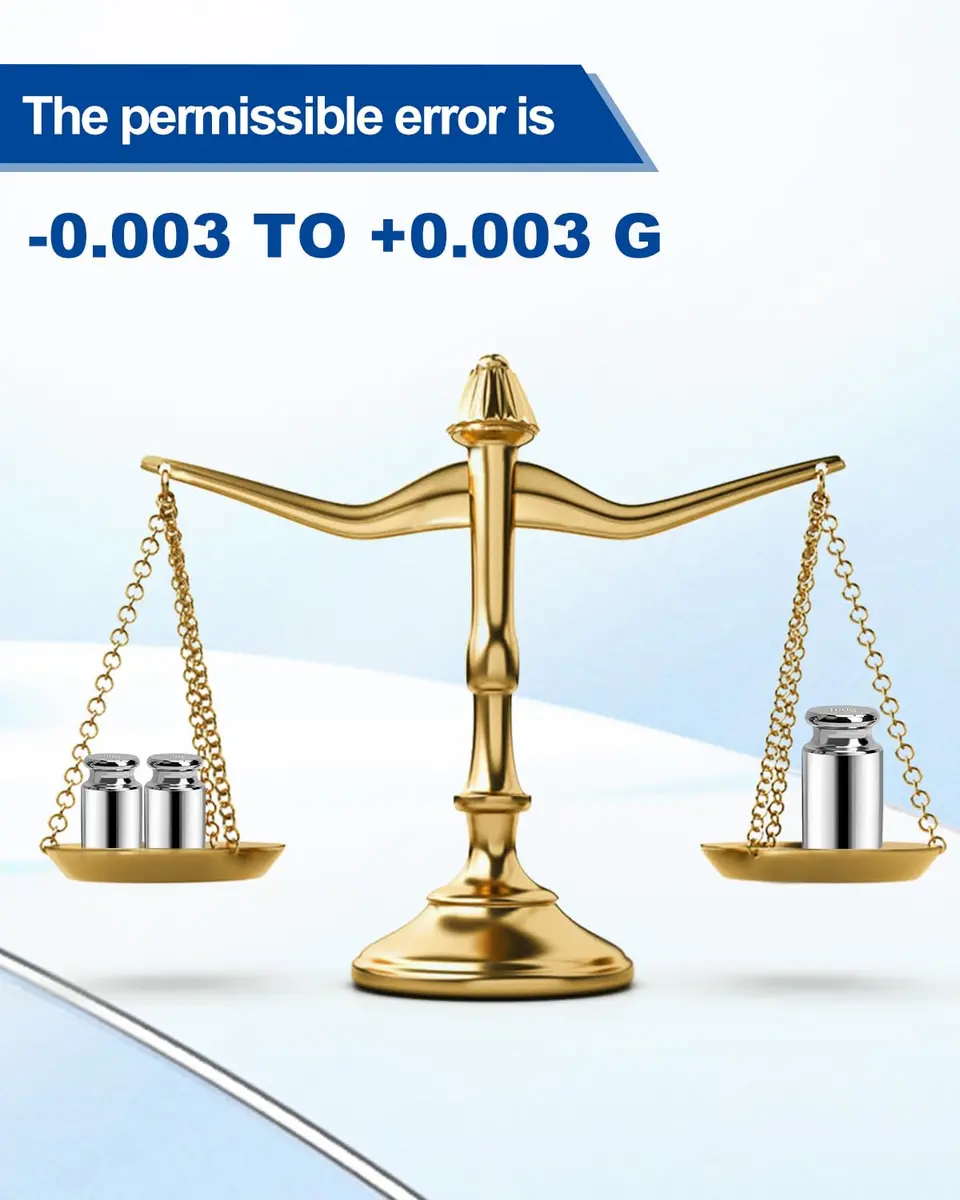 UCEC 200g Calibration Weight | High Accuracy -0.003g to +0.003g - view 4