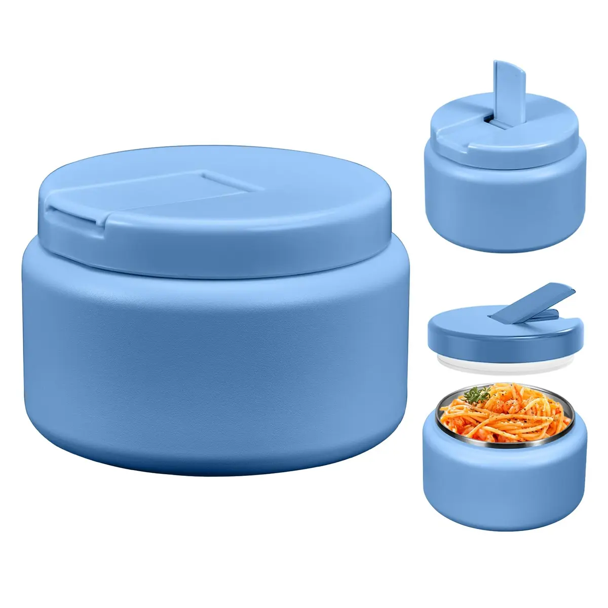 Reeple 13.5oz Kids Jar for Hot Food | Leak-Proof Vacuum Insulated Stainless Steel Lunch Container - main product image