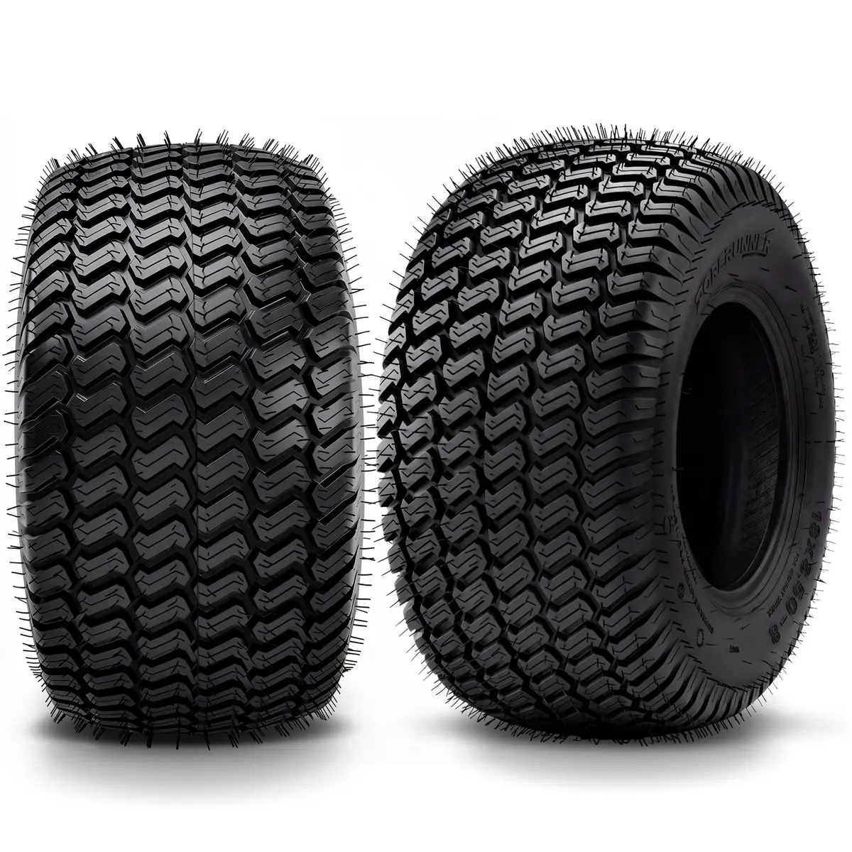 YINTATECH 18x8.5-8 Lawn Mower Tires Set of 2 | 4-Ply Tubeless Turf Tires for Lawn & Garden Vehicles - main product image