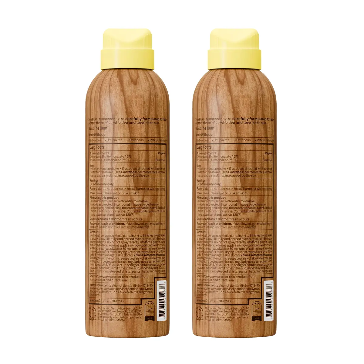Sun Bum Original SPF 50 Broad Spectrum Sunscreen Spray 312ml (10.2 Fl Oz) | Water Resistant 80 Min - view 6