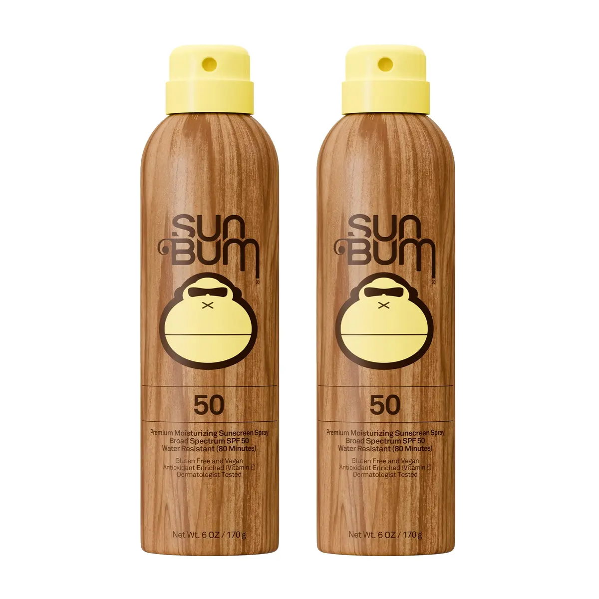 Sun Bum Original SPF 50 Broad Spectrum Sunscreen Spray 312ml (10.2 Fl Oz) | Water Resistant 80 Min - main product image