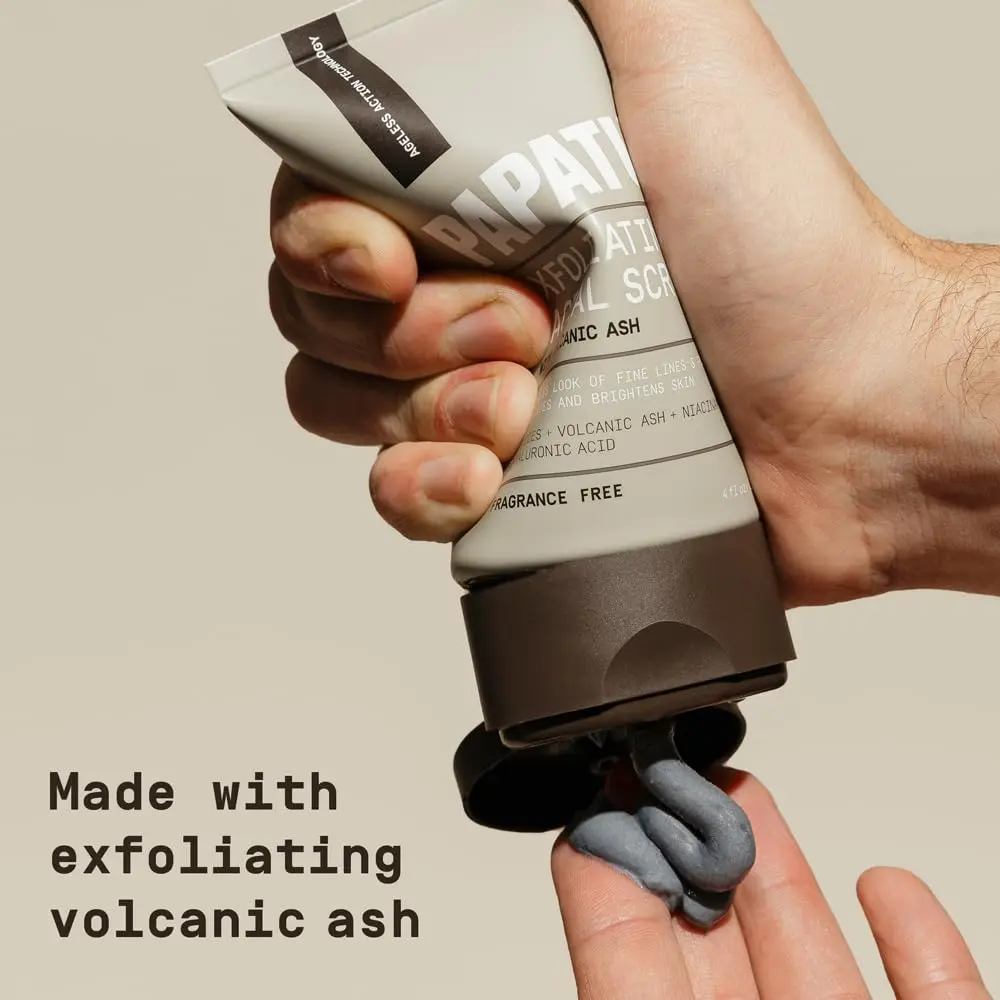 PAPATUI Fragrance-Free Skin Exfoliant | Gentle Volcanic Ash & Niacinamide for All Skin Types - view 4