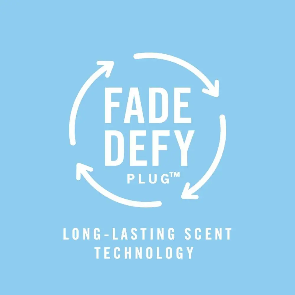 Febreze Fade Defy Plug Air Freshener Refills Downy Calm Scent 3 Count | Lasts 50 Days on Low - view 4