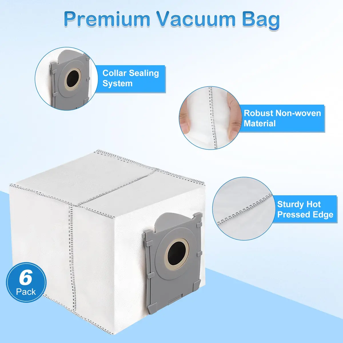 Estelife 19 Pack Replacement Parts for Ecovacs Deebot X8 Pro Omni & Yeedi S14 Plus | Vacuum Cleaner Accessories Kit - view 6