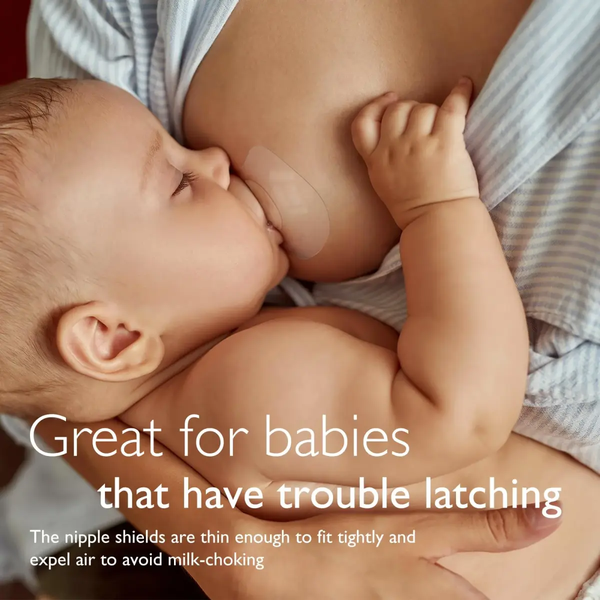 Momcozy Ultra-Thin Nipple Shields 20mm (0.79 inch) | Food-Grade Silicone for Latching Support - view 4
