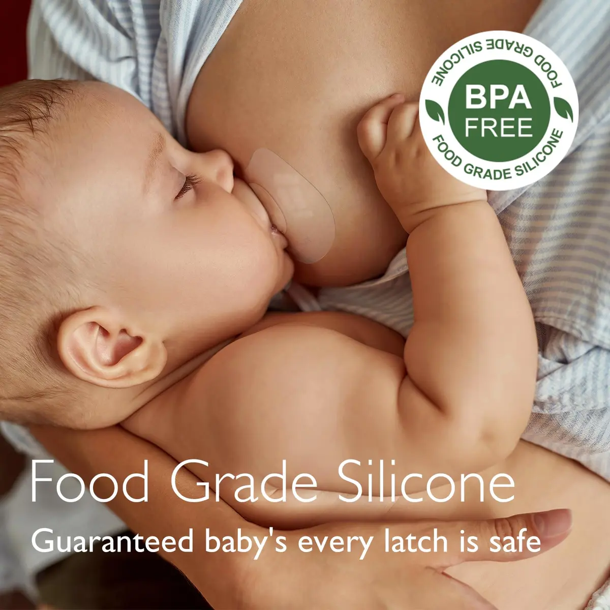 Momcozy Ultra-Thin Nipple Shields 17mm | Food-Grade Silicone with Carry Case for Comfortable Nursing - view 5