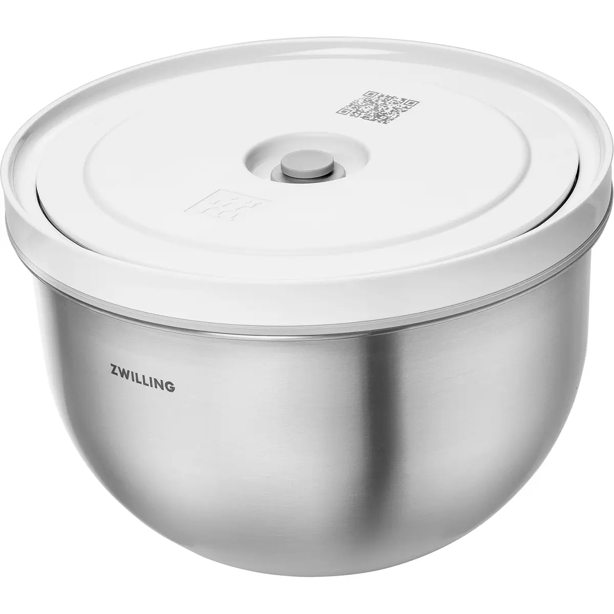 ZWILLING Fresh & Save Stainless Steel Vacuum Bowl Medium 1.85L (62.5 fl oz) | Airtight Food Storage for Indian Kitchens - main product image