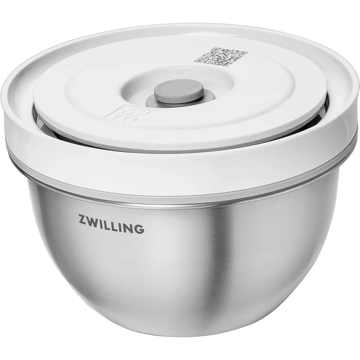 ZWILLING Fresh & Save BOWLS Vacuum Stainless Steel Bowl, Small | Airtight Food Storage for Meal Prep & Leftovers - main product image