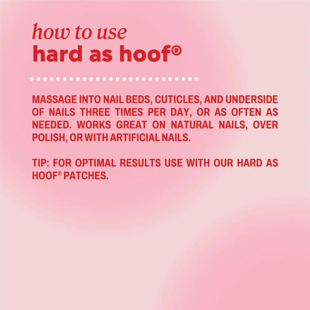 Onyx Professional Hard as Hoof Nail Strengthening Cream 1 oz | Repairs & Grows Nails, Hydrates Cuticles - view 9