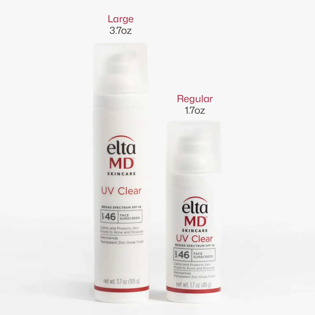 EltaMD UV Clear Untinted Face Sunscreen SPF 46 110ml (3.7 Fl Oz) | Dermatologist Recommended for Sensitive Skin - view 2