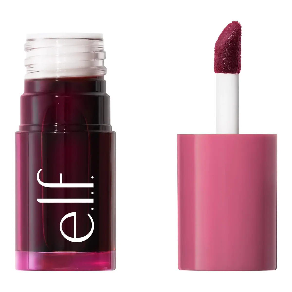 e.l.f. Sheer For It Blush Tint Plums Up 6.5ml (0.22 Fl Oz) | Hydrating Lip & Cheek Tint with Hyaluronic Acid - main product image