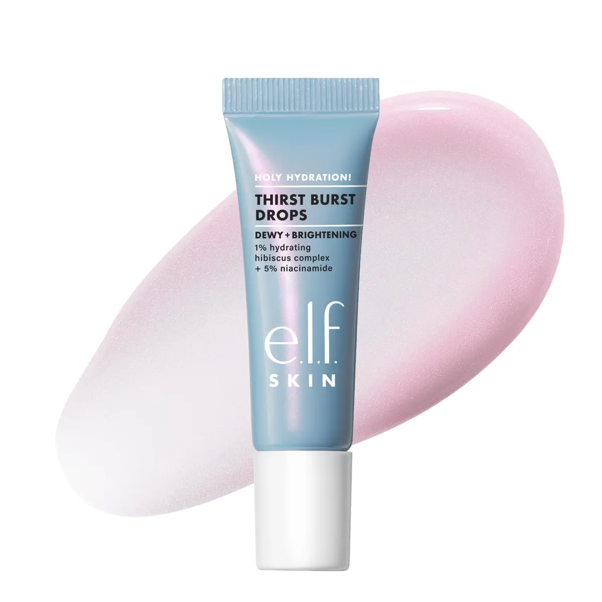 e.l.f. SKIN Holy Hydration! Thirst Burst Drops Mini, Face Serum 0.33 Fl Oz | Hydrating & Brightening, Vegan & Cruelty-Free - main product image