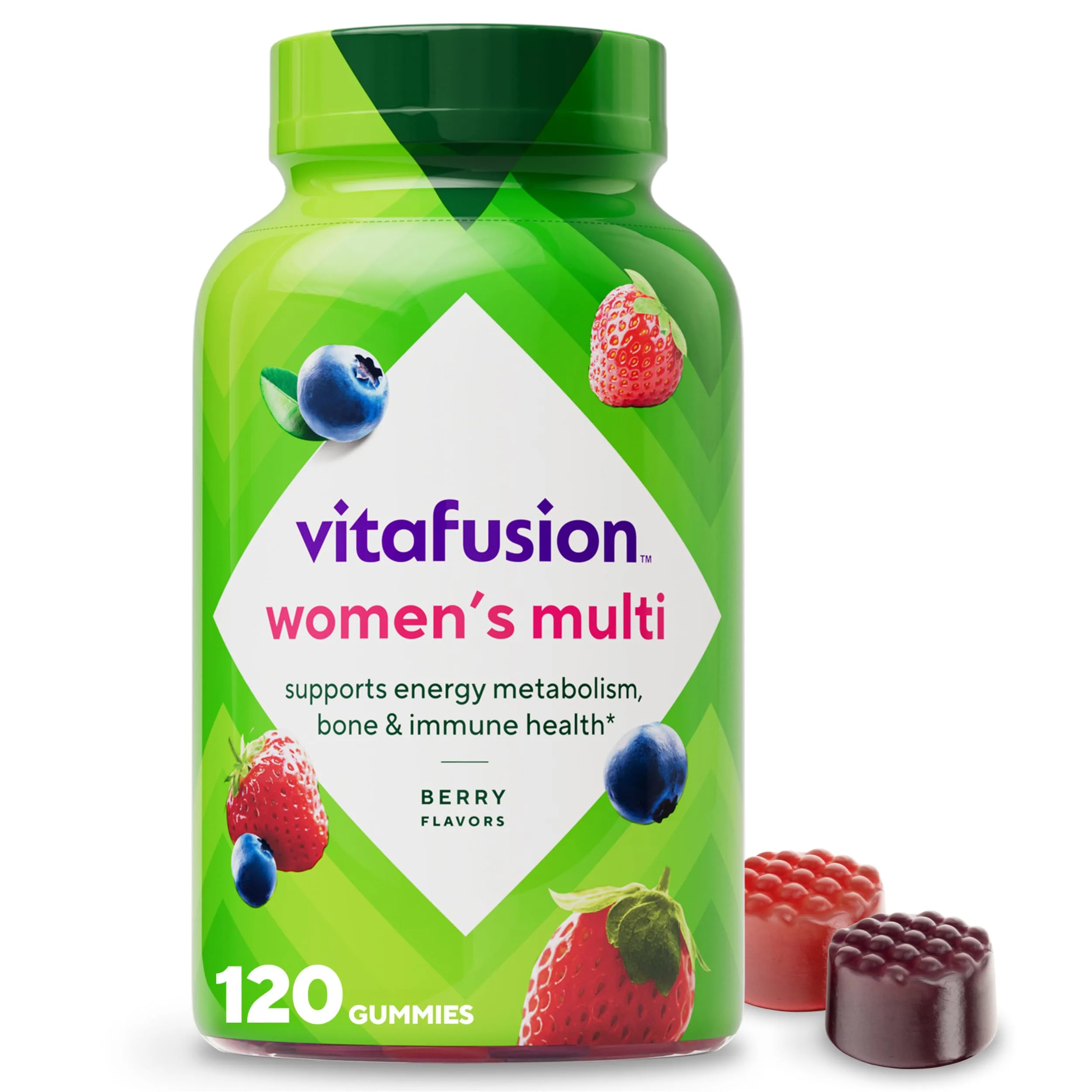 Vitafusion Women's Gummy Multivitamins | Daily Wellness Support - main product image