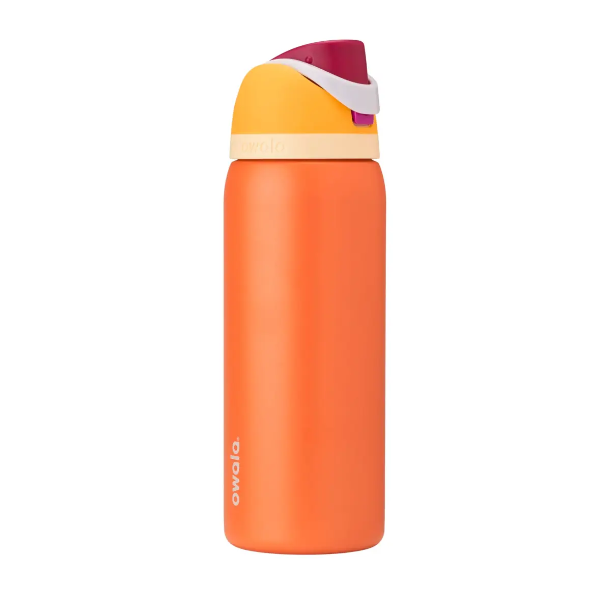 Owala FreeSip Insulated Stainless Steel Water Bottle 40 oz (1183ml) Citrus Crush | Keeps Cold 24 Hrs - main product image