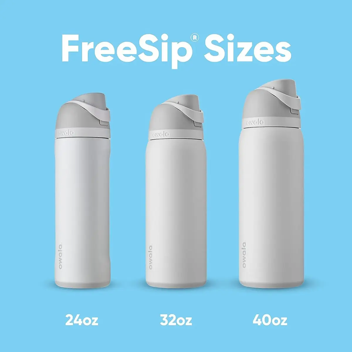Owala FreeSip Insulated Stainless Steel Water Bottle 40 oz (1183ml) Citrus Crush | Keeps Cold 24 Hrs - view 6