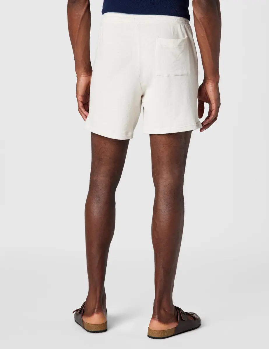 Onia Shorts Slub Terry Short 6 Beige | Relaxed Fit, 6" Seam, 100% Cotton - view 3