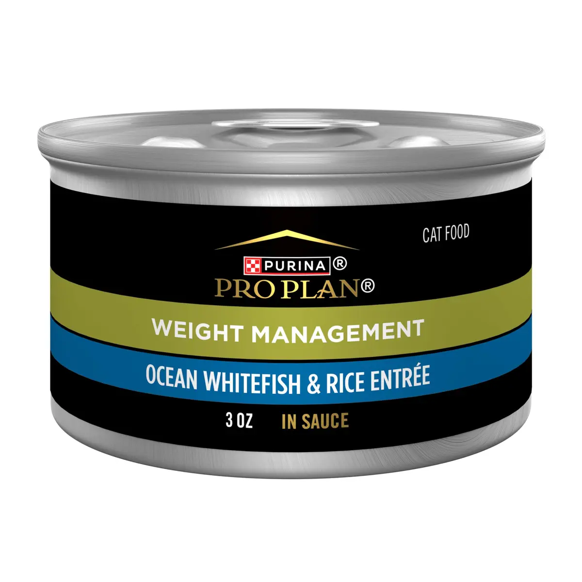 Purina Pro Plan Adult Weight Management Wet Cat Food, 3 oz Cans | High-Protein, Supports Weight & Vision - main product image