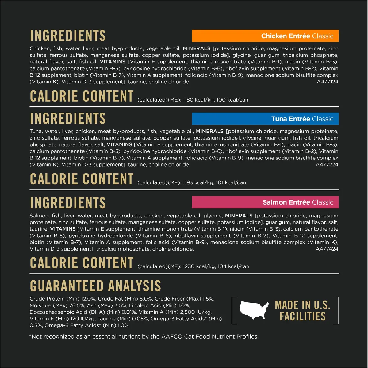 Purina Pro Plan All Life Stages Pate Wet Cat Food Variety Pack, (24) 3 oz | Complete Nutrition for Cats - view 5