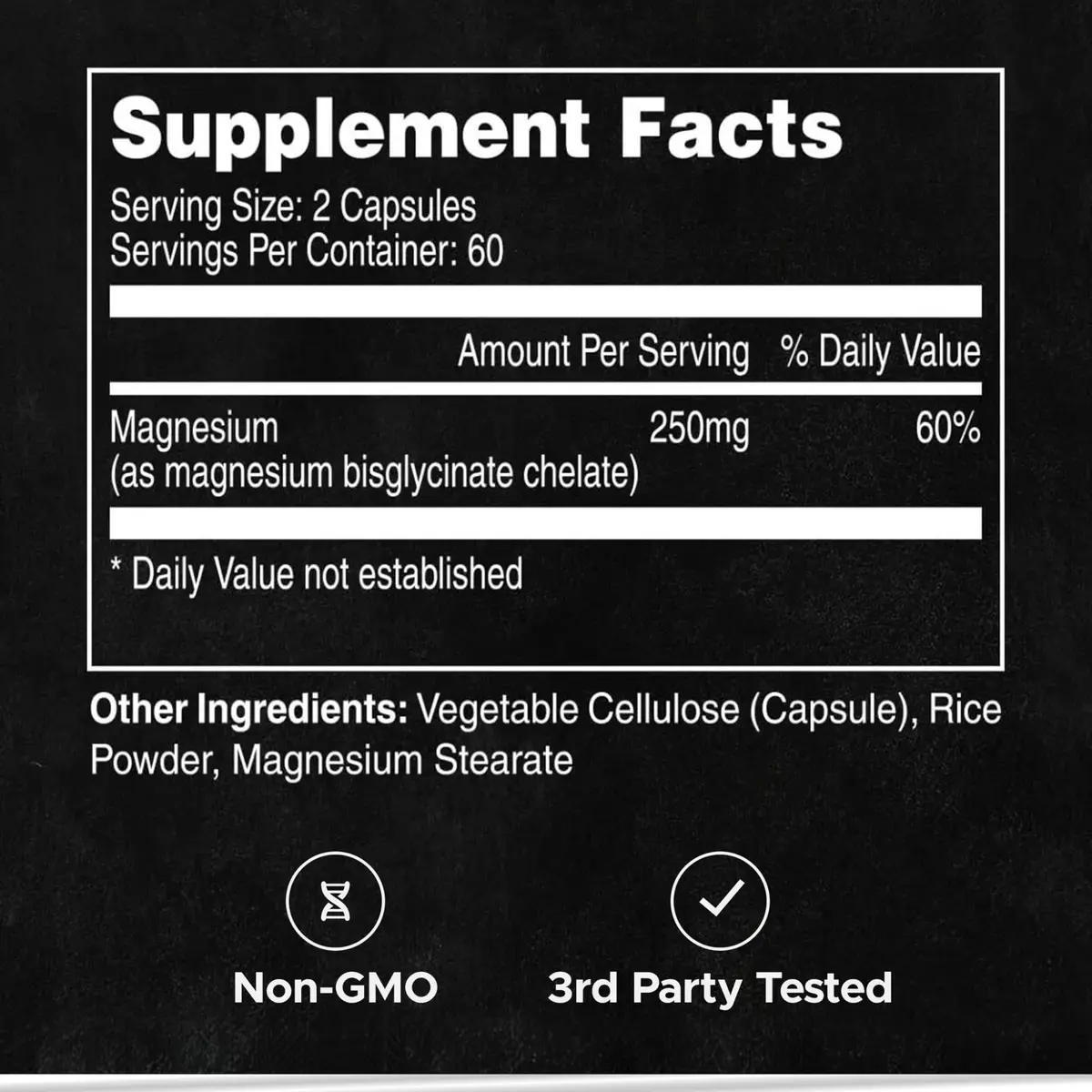 LIFEAID FITAID Essentials Magnesium Glycinate Recovery, 120 Capsules | Supports Muscle & Bone Health - view 7