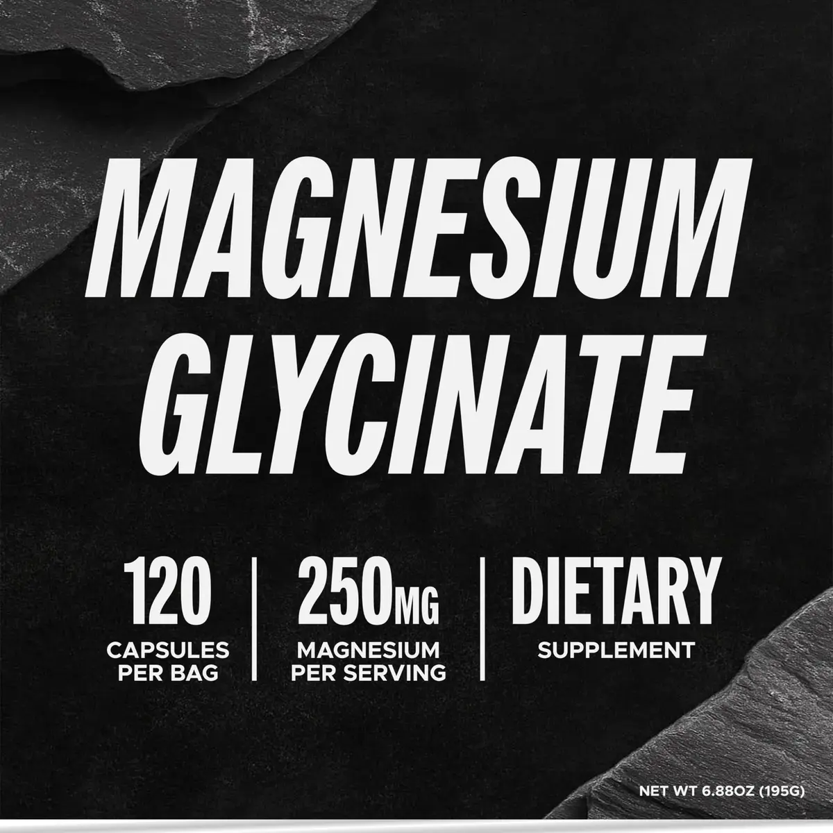 LIFEAID FITAID Essentials Magnesium Glycinate Recovery, 120 Capsules | Supports Muscle & Bone Health - view 2