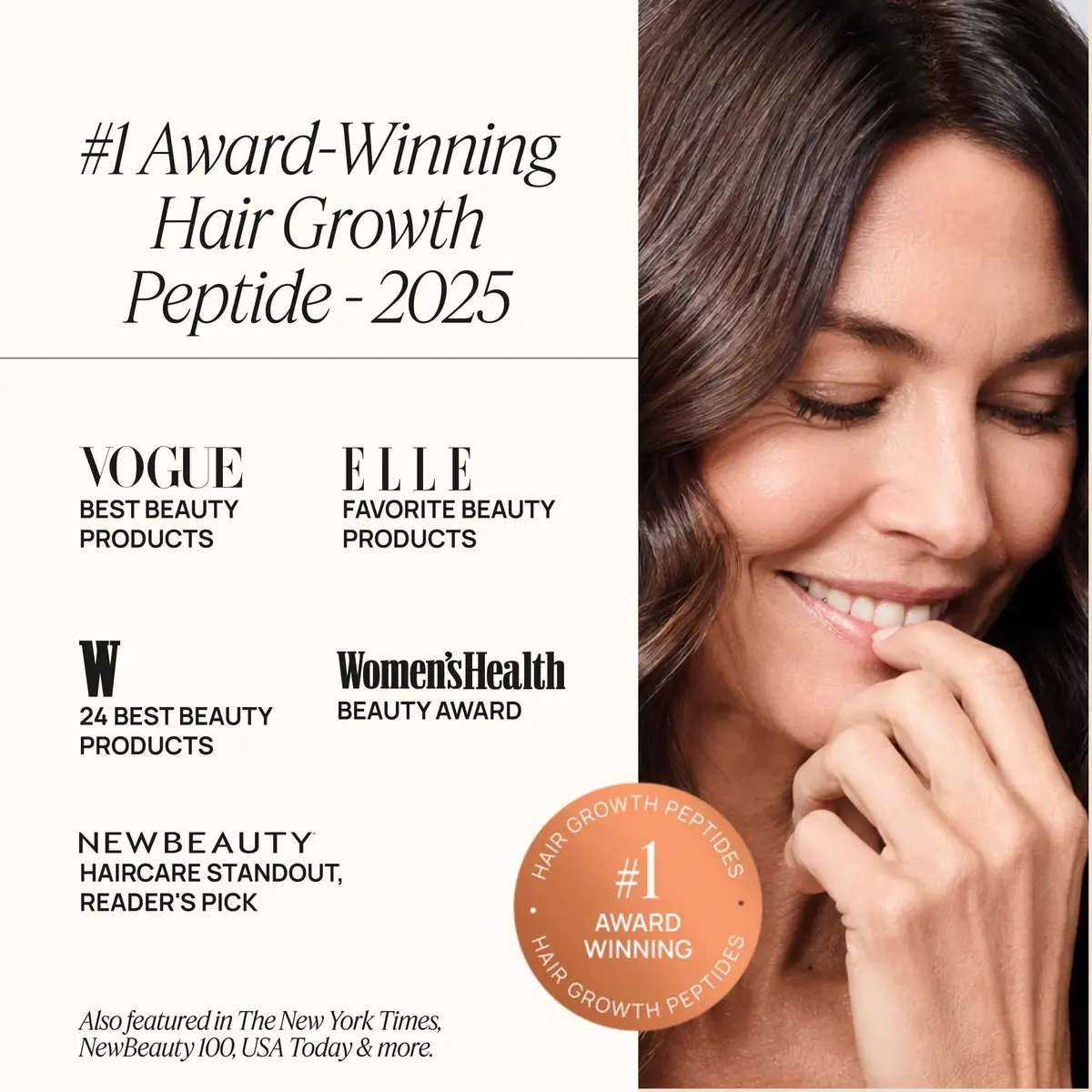 OMI Peptides for Hair Growth Gummies for Women 60 Gummies | Supports Thicker, Fuller Hair - view 7