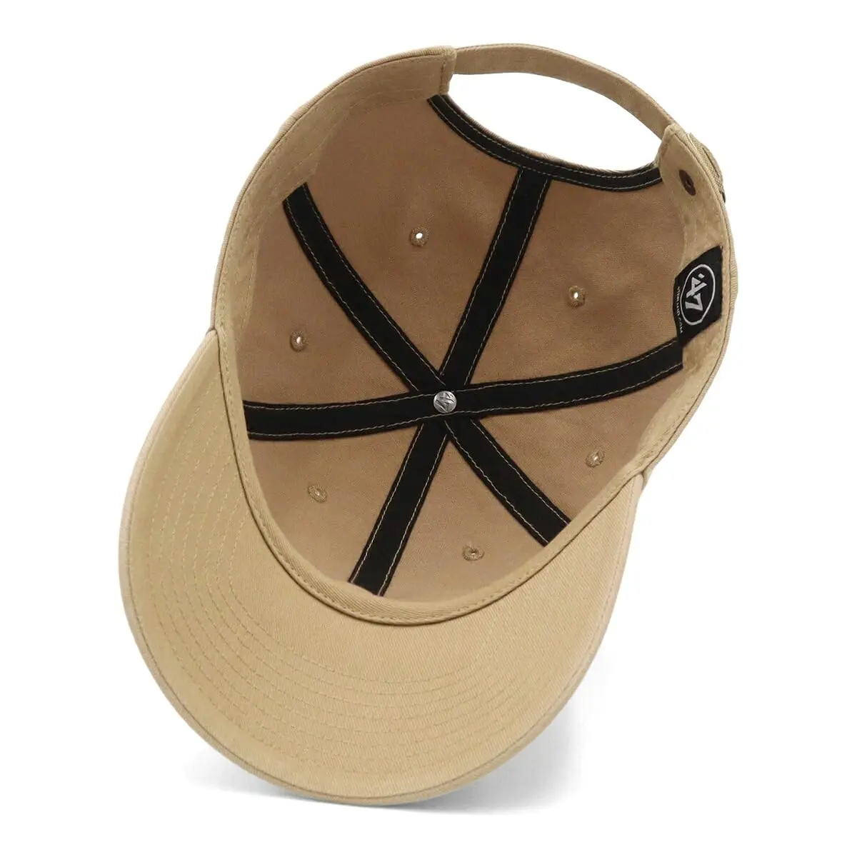 47BRAND Women's Classic Khaki Hat | Adjustable Cotton Cap for All Seasons - view 4