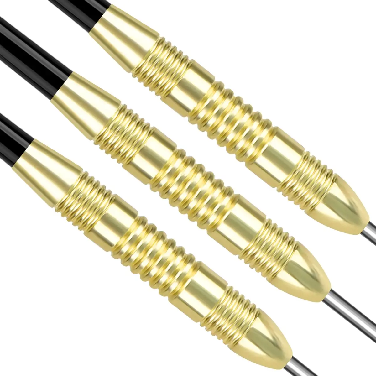 Accmor 24g Steel Tip Darts Set, 12 Pack Metal Darts with PVC Shafts & Flights | Precision Machined Barrels for All Skill Levels - view 7
