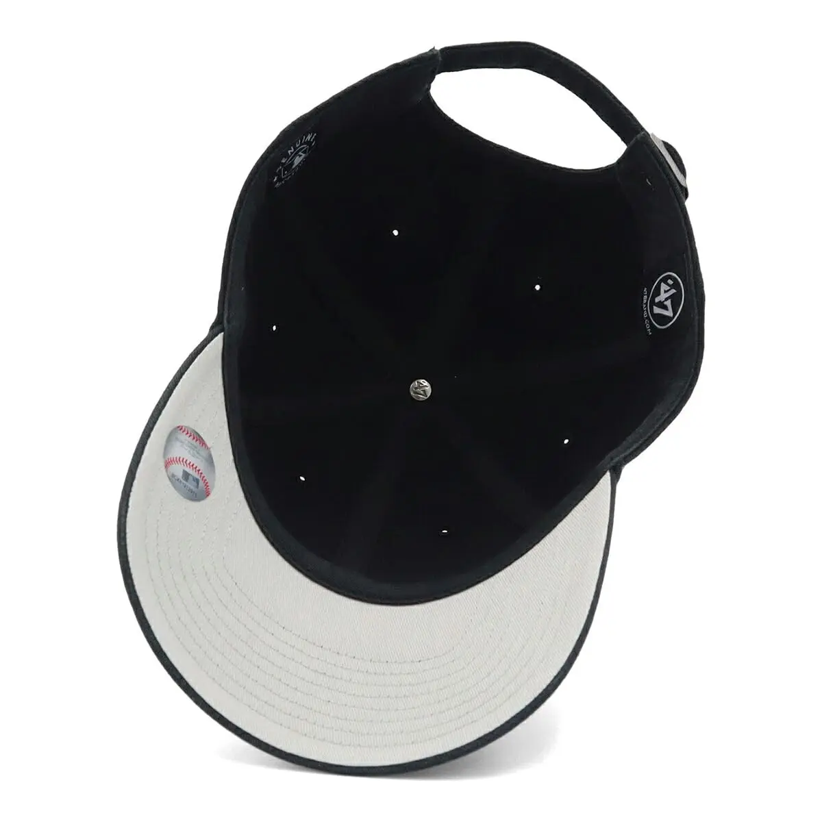 47 Women's Classic Baseball Cap LA Black | Adjustable Cotton Headwear for All Seasons - view 4