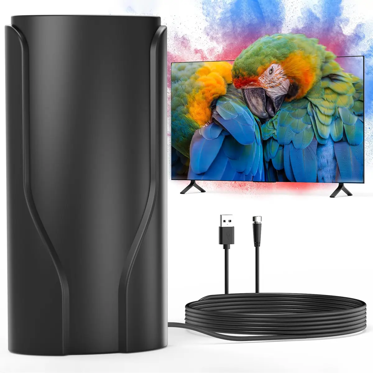 Inuito TV Antenna 2026 | Supports 4K 8K 1080p Indoor & Outdoor, Long Range - main product image