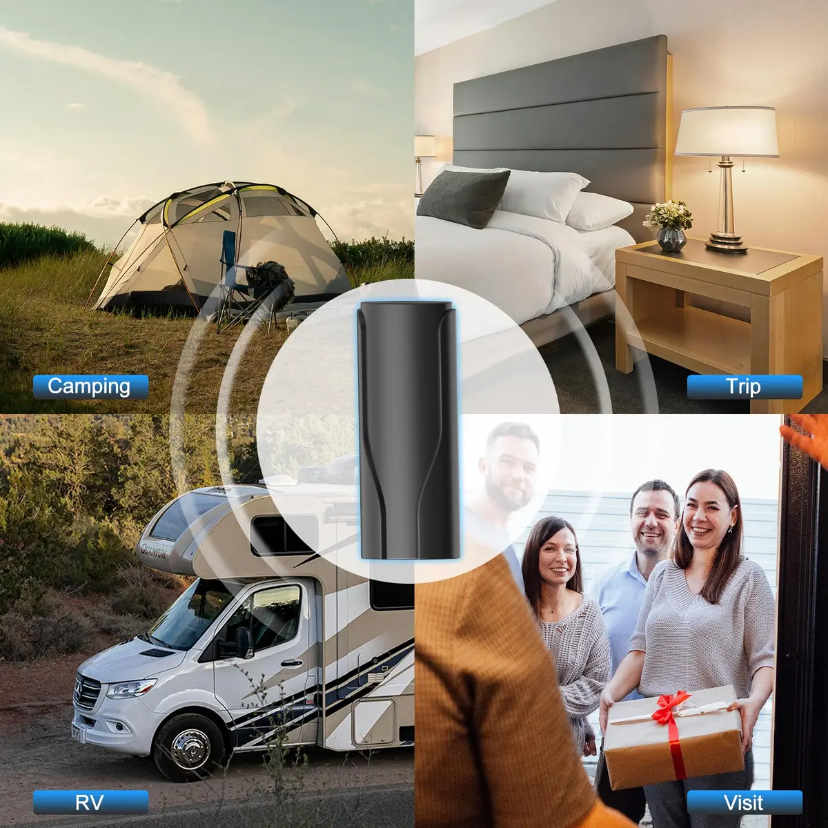 Inuito TV Antenna 2026 | Supports 4K 8K 1080p Indoor & Outdoor, Long Range - view 6