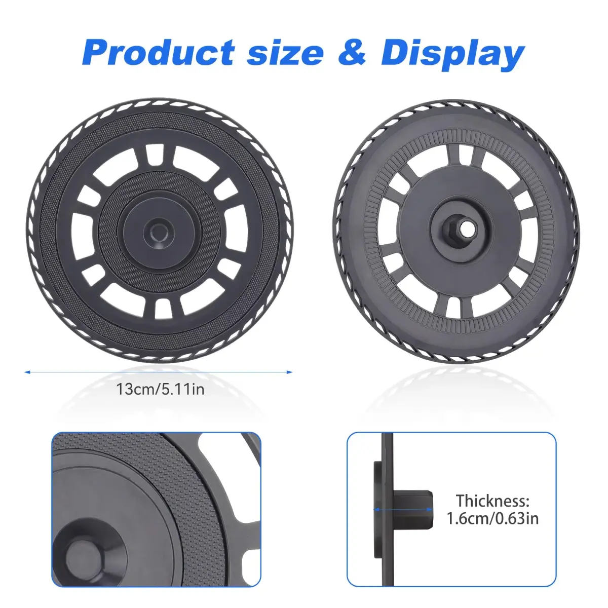 Sgizoku Mop Pad Plate Holder 2 Pack for Dreame L10s Ultra Series & Mova E30 | 7.6 cm (3 in) Length - view 2