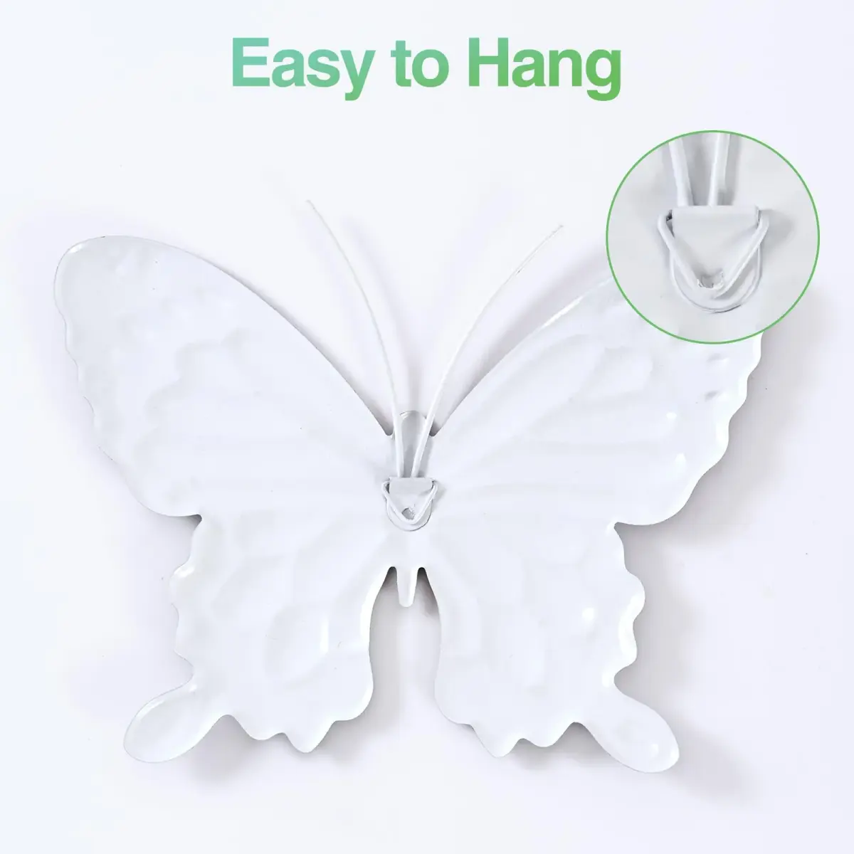 Yungeln Metal Butterfly Wall Decor 4 Pack | Vibrant Iron Art for Indoor & Outdoor Spaces - view 4