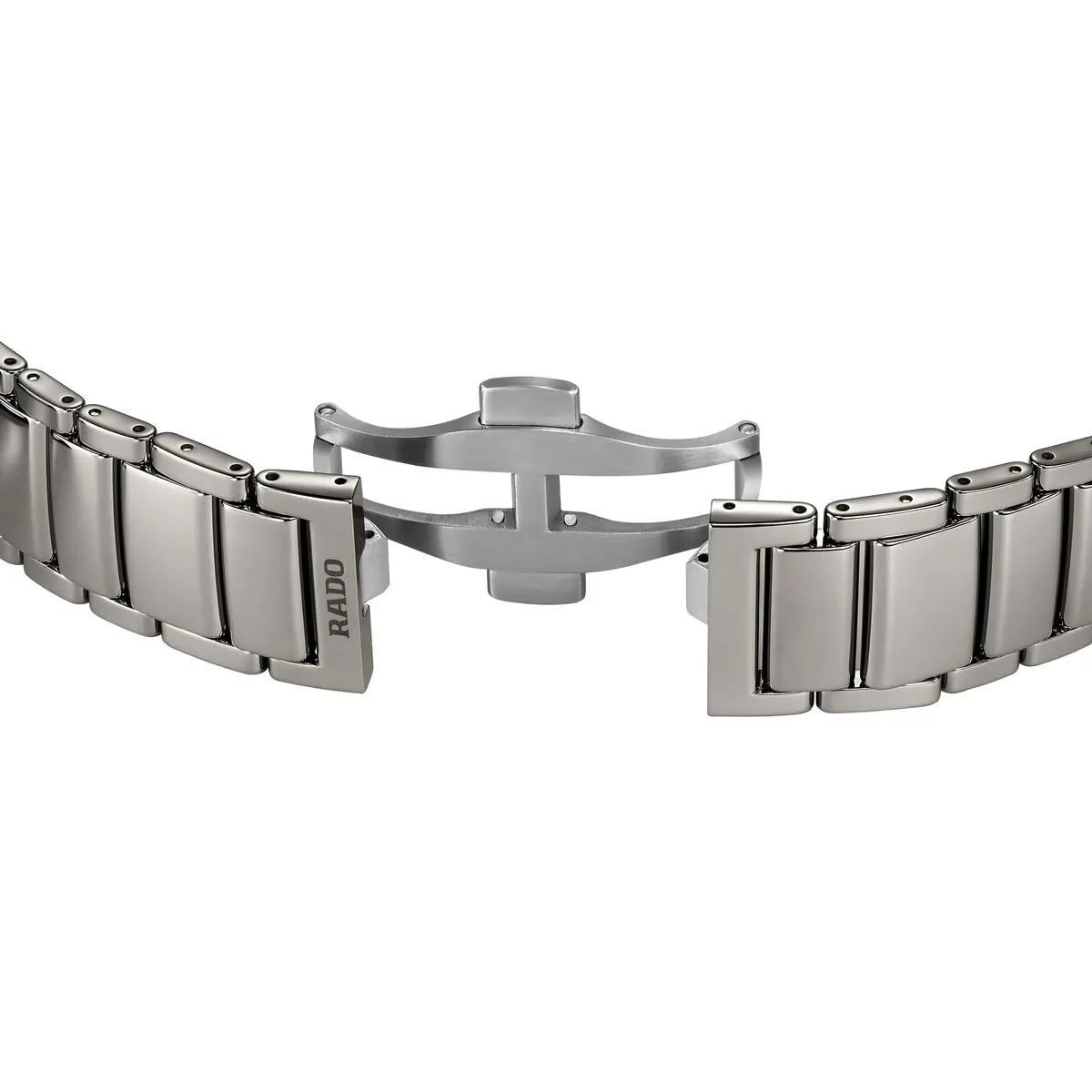 Rado True Square Automatic Swiss Watch 38mm Black Dial | Unisex Luxury Ceramic - view 2