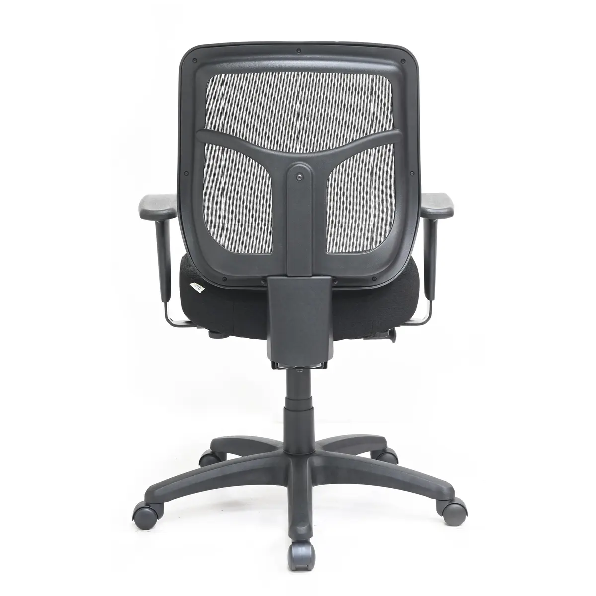 Eurotech Seating Apollo Mid-Back Swivel Office Chair, Black | Ergonomic Support & Breathable Mesh - view 6