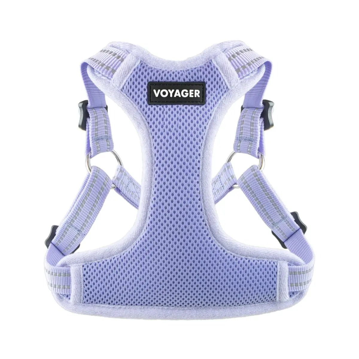 Voyager Step-in Flex Adjustable Dog Harness - Lavender, Small | Breathable Air Mesh, 3M Reflective, No-Pull Design - main product image