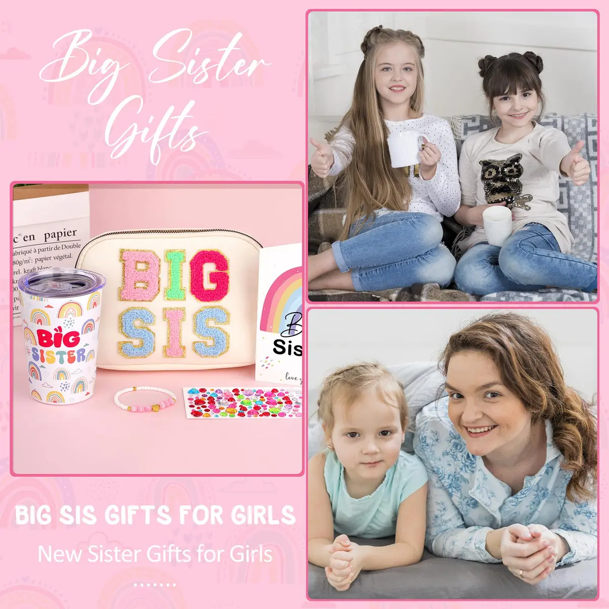 JTENGTOP Big Sister Gifts for Girls | Set of 5, Heartfelt & Practical (70-120 chars) - view 7