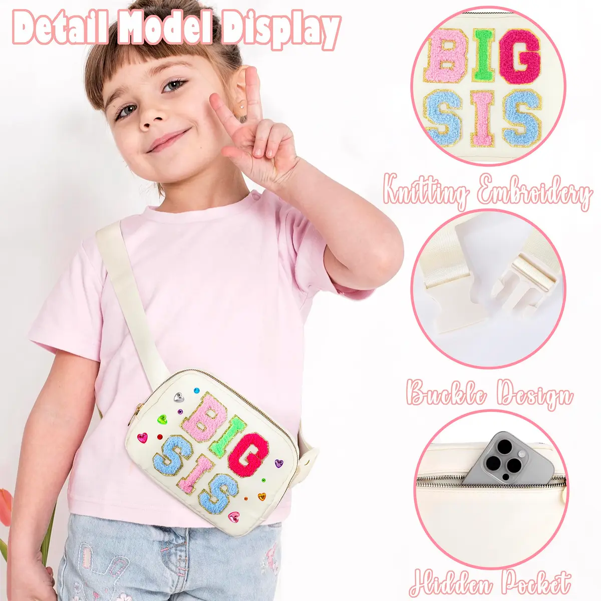 JTENGTOP Big Sister Gifts for Girls | Set of 5, Heartfelt & Practical (70-120 chars) - view 3