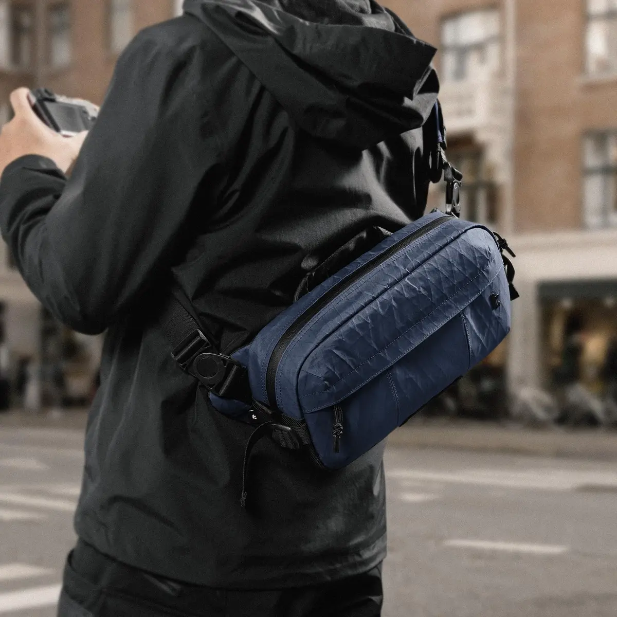 tomtoc 5.5L X-Pac Sling Crossbody Bag for Nintendo Switch 2/ROG Xbox Ally X | Waterproof Urban Travel Companion - view 7