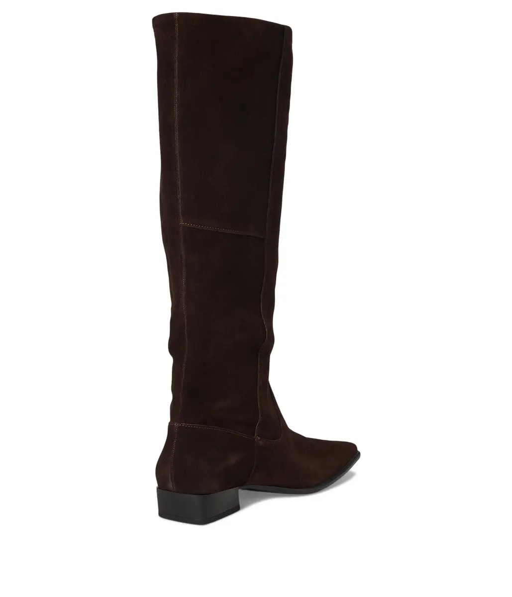 Vagabond Women's Nella Suede Boots, Java, Size 6 | Timeless Tall Knee-High Style - view 5