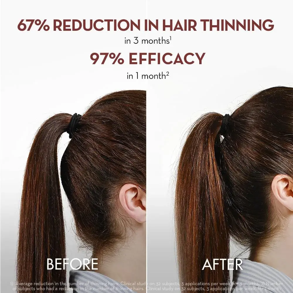 Klorane Thickening Hair Serum with Quinine & Biotin 100ml (3.3 Fl Oz) | Clinically Proven Hair Thinning Treatment - view 3