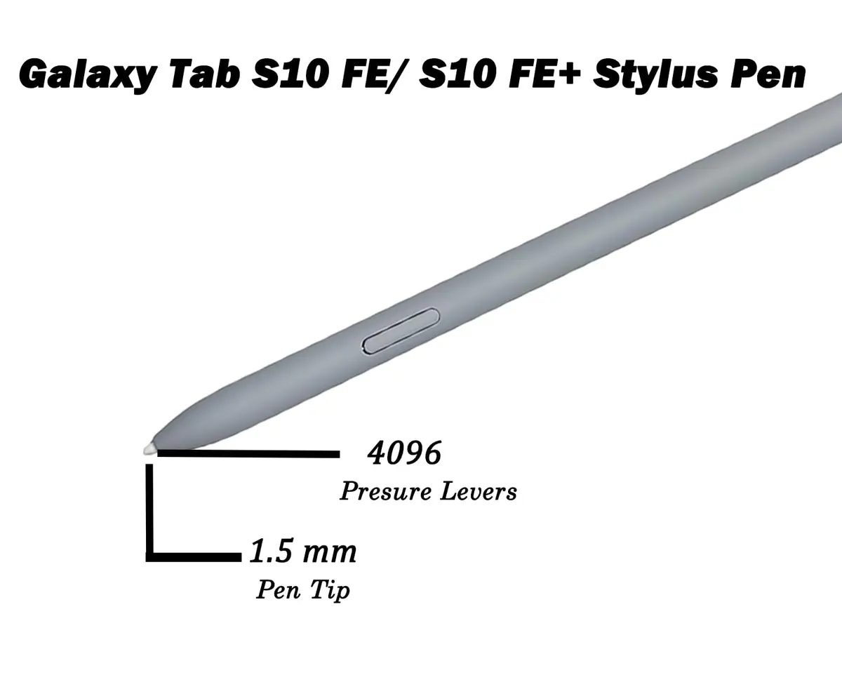 Peixiong Galaxy Tab S10 FE Stylus Pen for Samsung Galaxy Tab S10 FE+ S Pen, Blue | 4096 Pressure Sensitivity - view 4