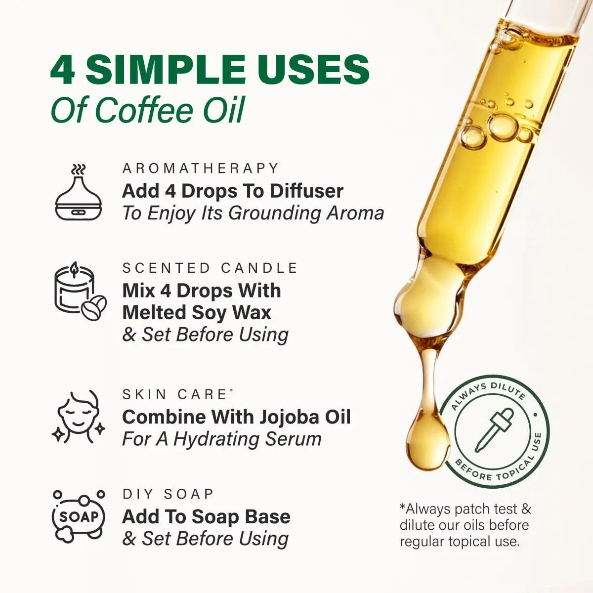 KUKKA Coffee Essential Oil 30ml (1.02 Fl Oz) | Authentic Aroma for Diffusers, Skin & DIY - view 5