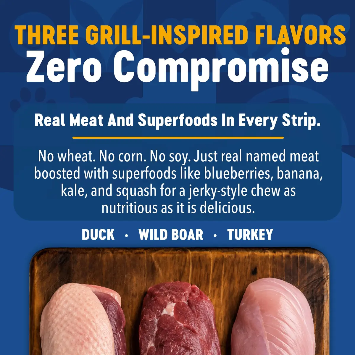 Finley's Turkey Griller Strips Dog Treats 14.5oz | Savory Jerky-Style Chew for Dogs - view 6