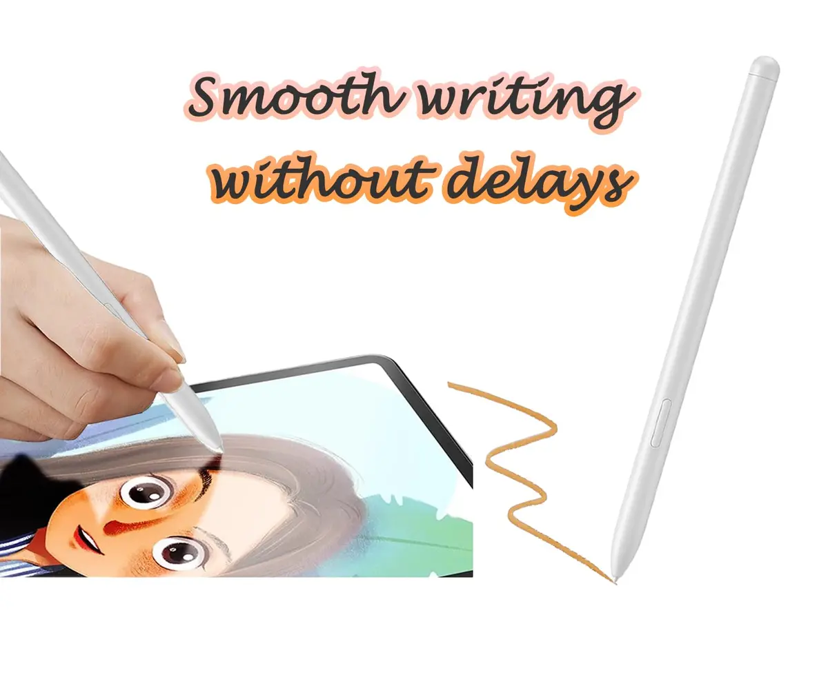Peixiong Galaxy Tab S10 FE Stylus Pen for Samsung Galaxy Tab S10 FE+ S Pen, Beige | 4096 Pressure Levels, Lightweight & Magnetic - view 5